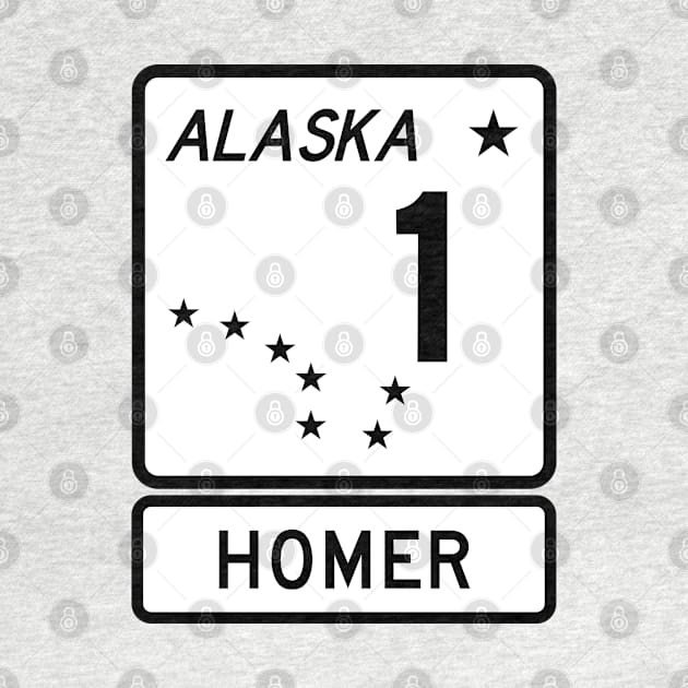 Alaska Highway Route 1 One Homer AK by TravelTime